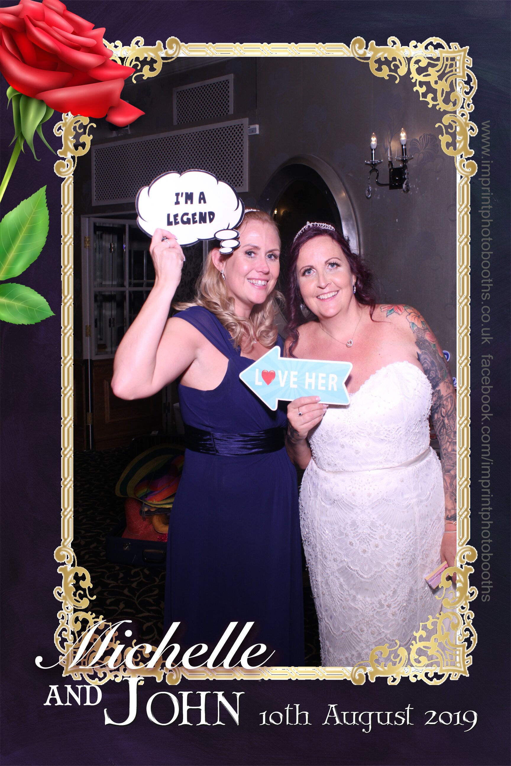 Michelle and John's Wedding | View more photos from the event at gallery.imprintphotobooths.co.uk/u/Imprint-Photobooths/Michelle-and-Johns-Wedding